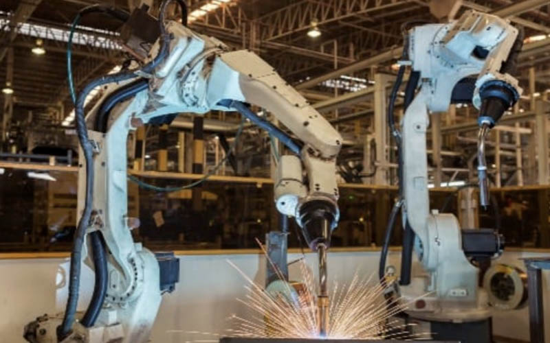 robot de automatización industrial