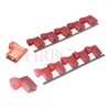 Terminal de desconexión de bandera hembra completamente aislado de 4,8 mm (AWG 22-18)