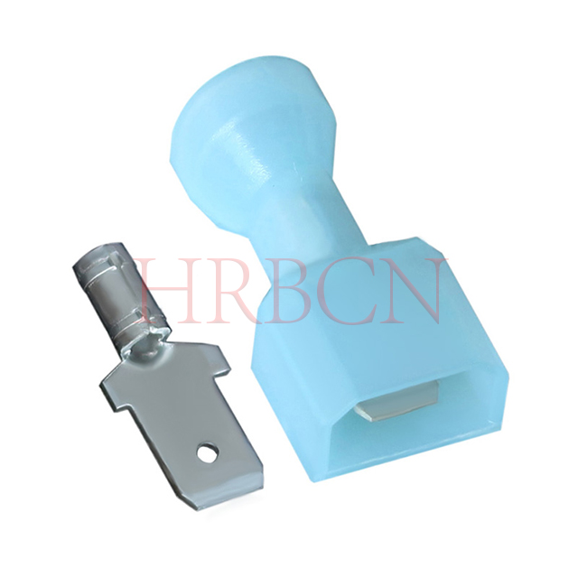 Terminal de desconexión macho completamente aislado de 4,8 mm (AWG16-14)