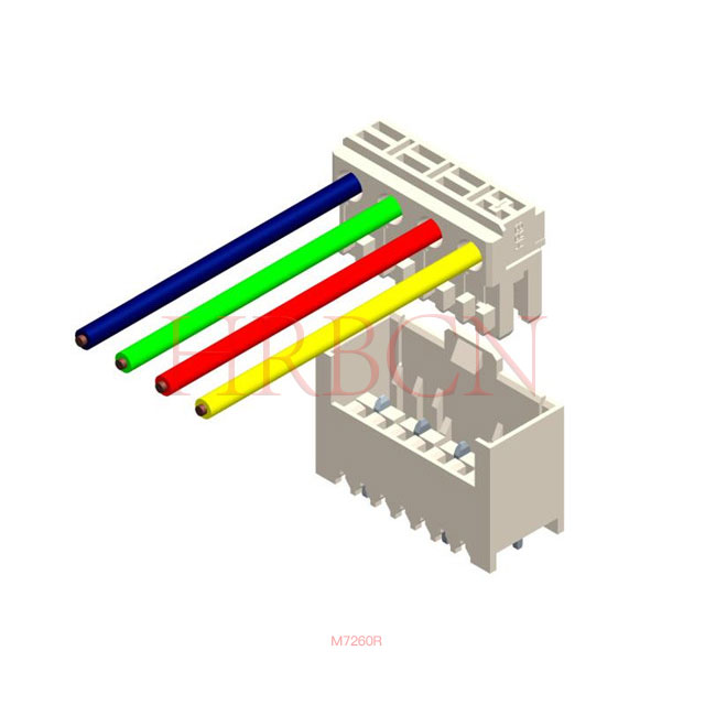 Conector IDC de alimentación RAST 2.5 con tecnología IDT | Conector HRB M726X