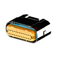 Conectores impermeables para automoción Carcasa de receptáculo de paso de 2,5 mm