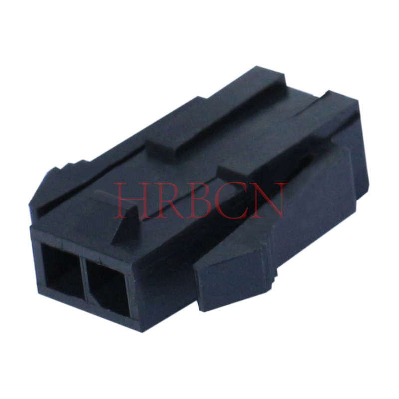 Conector hembra de carcasa de enchufe de fila única P3020 con orejas de montaje en panel