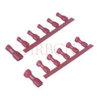 Receptáculo hembra aislado recto de 2,8 mm (0,110 ') AWG22-18 0,32-0,82 mm² 