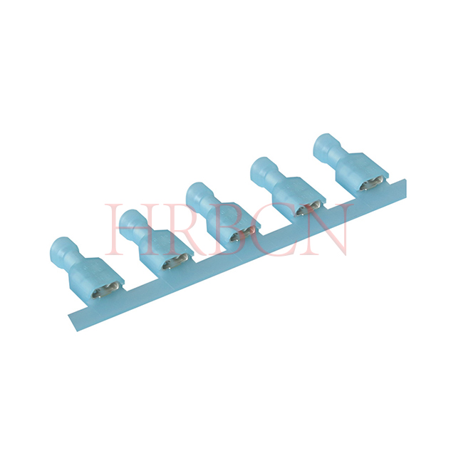 HRB M6350 6,35 mm 0,250 ' AWG16-14 Terminal de desconexión hembra aislado recto