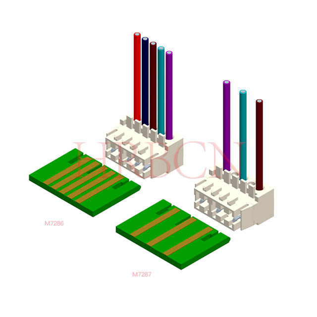 Conector RAST 2.5 IDC con tecnología IDT | Conector HRB M728X