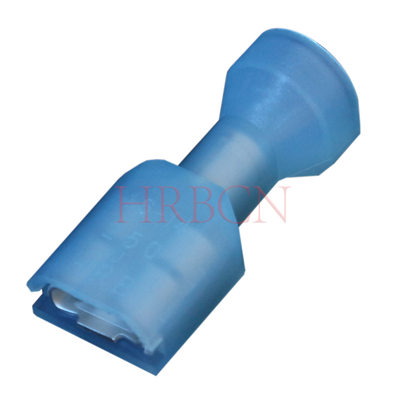 Conector certificado UL de terminal hembra aislado completamente rápido azul HRB 250