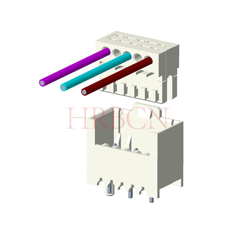 Acoplamiento IDC RAST de 2,5 mm con conector de cabecera de PCB M7281