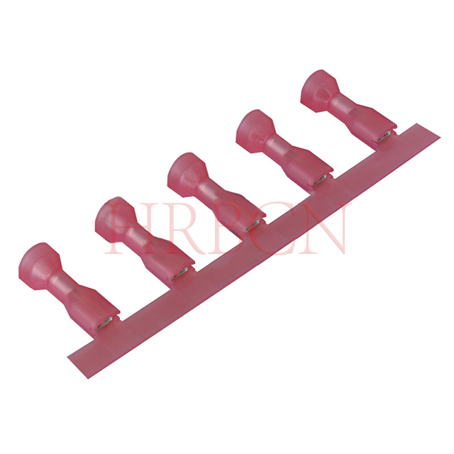 Receptáculo hembra aislado recto de 2,8 mm (0,110 ') AWG22-18 0,32-0,82 mm² 