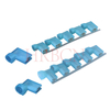 Terminal de desconexión de bandera hembra completamente aislado de 4,8 mm (AWG 16-14)