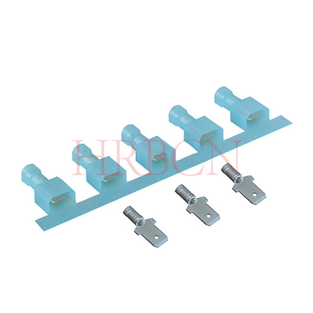 Terminal de desconexión macho completamente aislado de 4,8 mm (AWG16-14)
