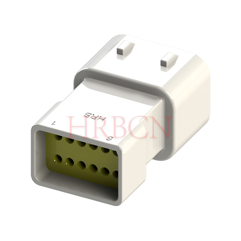 Conector impermeable para carcasa hembra de cable a cable