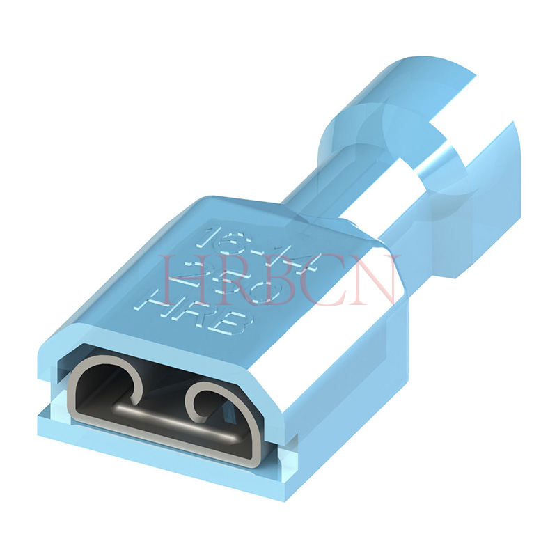 Terminal de desconexión rápida de piezas sueltas, diámetro de tamaño de pestaña de 6,35 × 0,8 mm, 4,06 mm