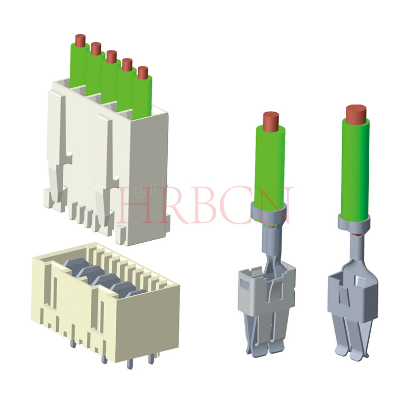 Carcasa de engarzado para receptáculo RAST 5 | Conector de cable a placa - HRB