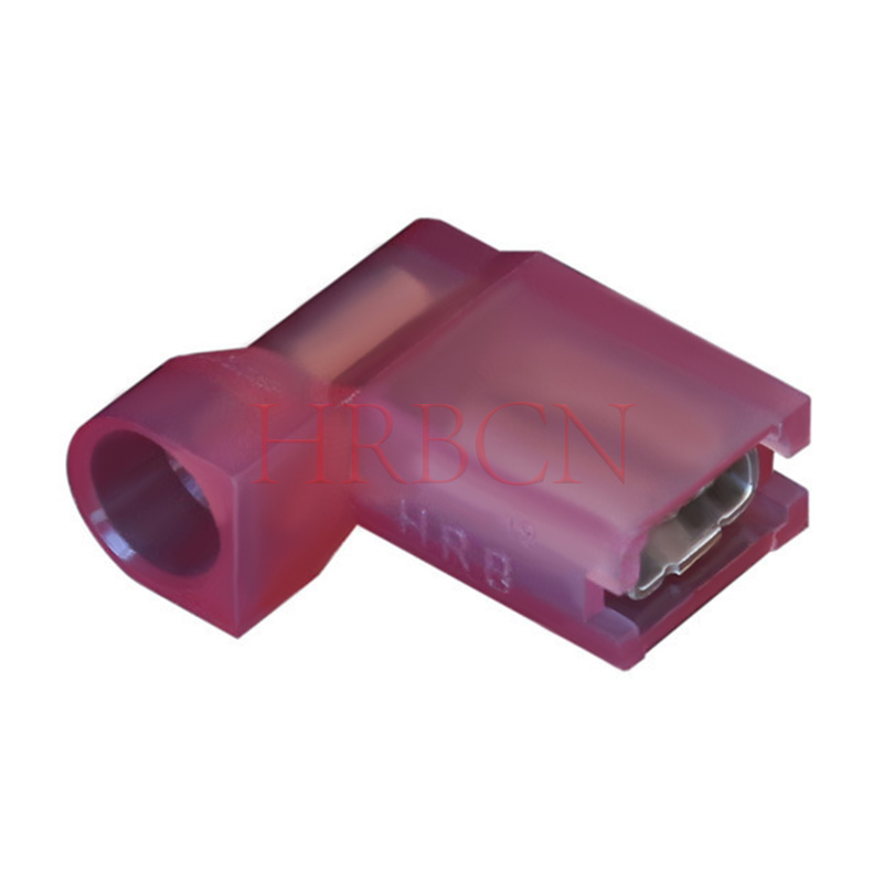 Terminal de desconexión rápida aislado hembra bandera HRB 4,75 × 0,8 mm AWG#22-18