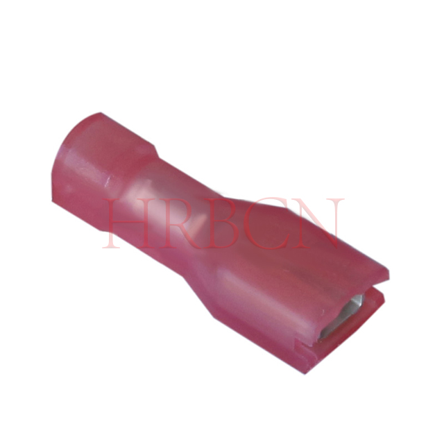 Receptáculo hembra aislado recto de 2,8 mm (0,110 ') AWG22-18 0,32-0,82 mm² 