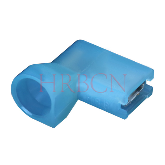 Terminal de desconexión de bandera hembra completamente aislado de 4,8 mm (AWG 16-14)