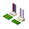 Conector RAST 2.5 IDC con tecnología IDT | Conector HRB M728X