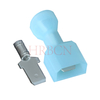 HRB 187 Terminal recto Terminal macho de nailon azul con AWG#16-14 