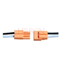 Conector de luz empotrable macho y hembra HRB cable a cable M5601 M5602