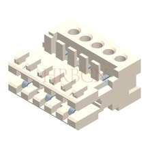 Acoplamiento indirecto del conector M7283 de RAST HRB IDC 2.5m m IDC con el PWB