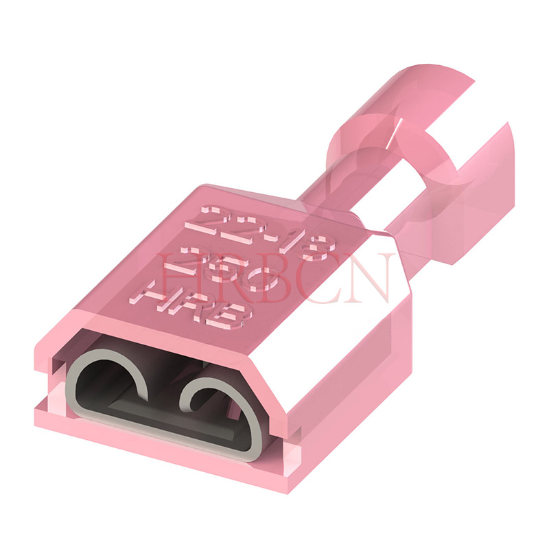 Terminal aislado del cableado de desconexión rápida del diámetro 3,05 mm del tamaño de la pestaña de 6,35 × 0,8 mm