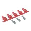 Terminal de desconexión macho completamente aislado de 4,8 mm (AWG 22-18)