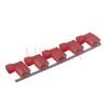 Terminal de desconexión de bandera hembra completamente aislado de 4,8 mm (AWG 22-18)