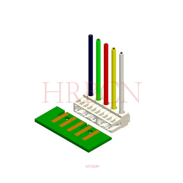 Conector IDC de alimentación RAST 2.5 con tecnología IDT | Conector HRB M726X