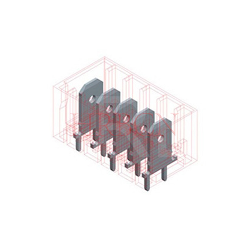 Pin recto del conector M9409 del jefe de RAST 5.0m m