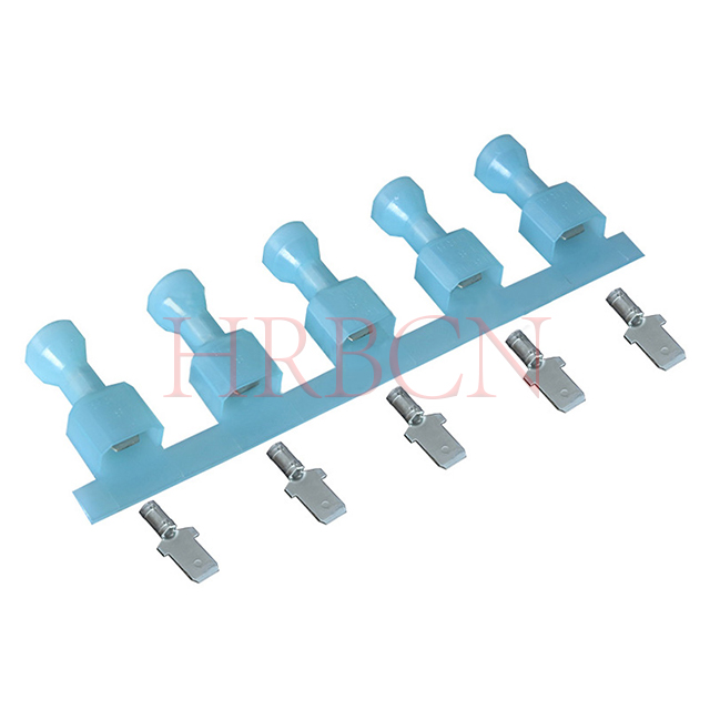 Terminal de desconexión macho completamente aislado de 4,8 mm (AWG16-14)
