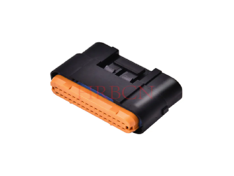 Conector eléctrico impermeable IP67 automotriz con paso de 2,5 mm