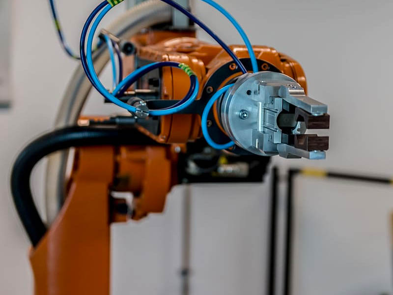 conector impermeable robótico