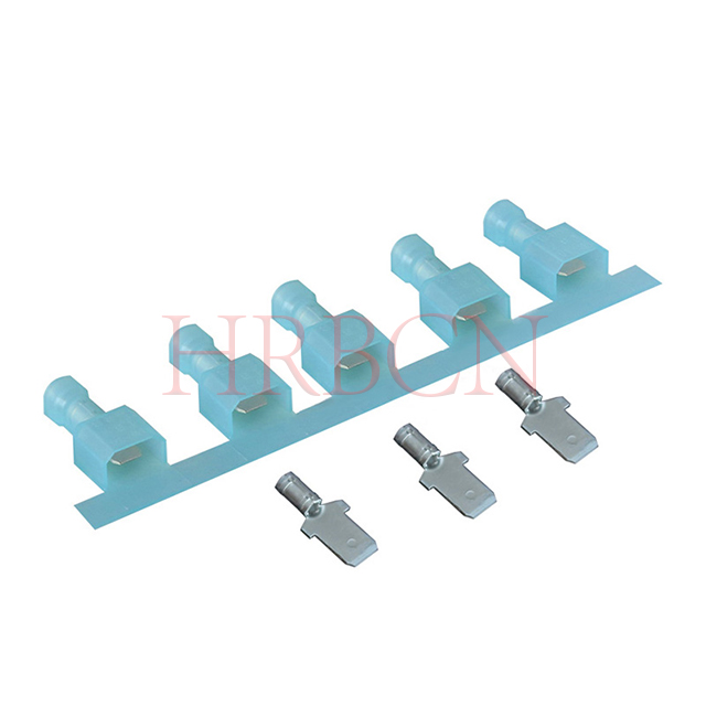 Terminal de desconexión macho completamente aislado de 4,8 mm (AWG16-14)