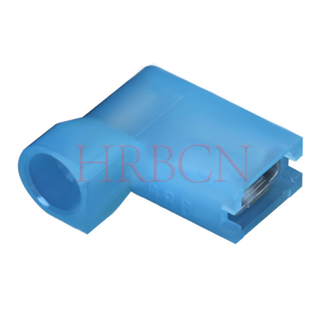 Terminal de desconexión de bandera hembra completamente aislado de 4,8 mm (AWG 16-14)