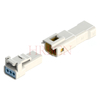 Conector impermeable de 3 polos de paso 2.0 de HRB