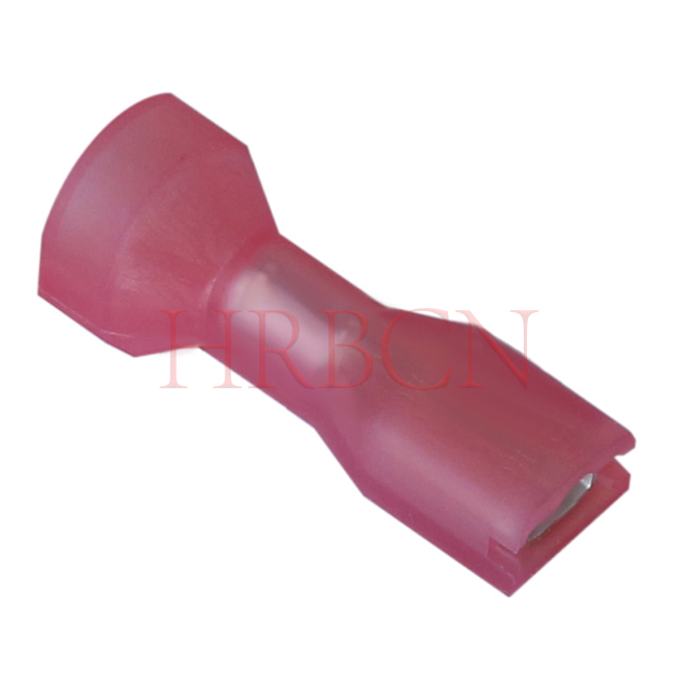 Receptáculo hembra aislado recto de 2,8 mm (0,110 ') AWG22-18 0,32-0,82 mm² 