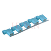 Terminal de desconexión de bandera hembra completamente aislado de 4,8 mm (AWG 16-14)