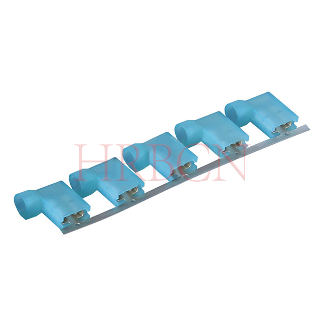 Terminal de desconexión de bandera hembra completamente aislado de 4,8 mm (AWG 16-14)