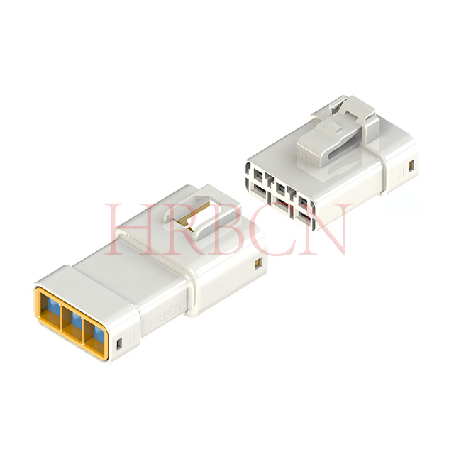 Conector impermeable de cable a cable de fila de canto HRB de 6,35 mm 