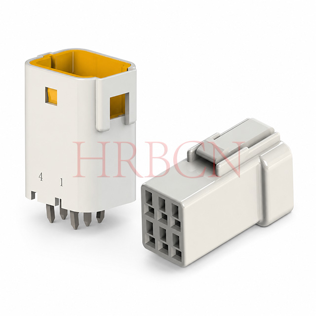 Cable de doble fila de paso 2,0 para subir al conector impermeable