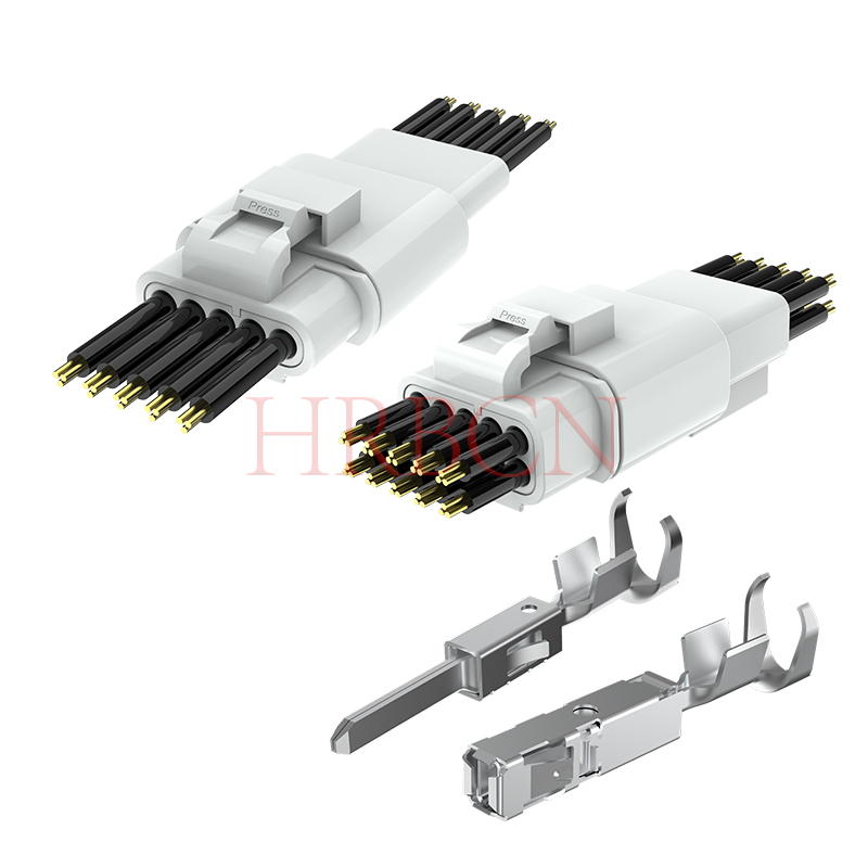 Cable impermeable de HRB 4.0m m al conector de alimentación del alambre 