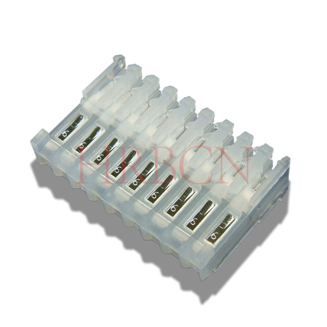Alimentación de paso de 2,54 mm a través de IDC con pestañas polarizadoras M2051-NR