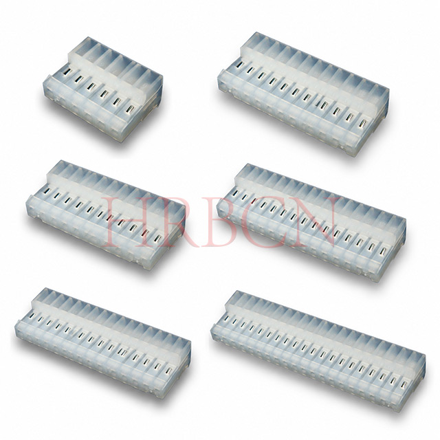Conector de extremo cerrado HRB 2.54 IDC sin pestañas polarizadoras