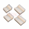 Conector IDC de extremo cerrado con pestañas polarizadoras M7060R-NCR