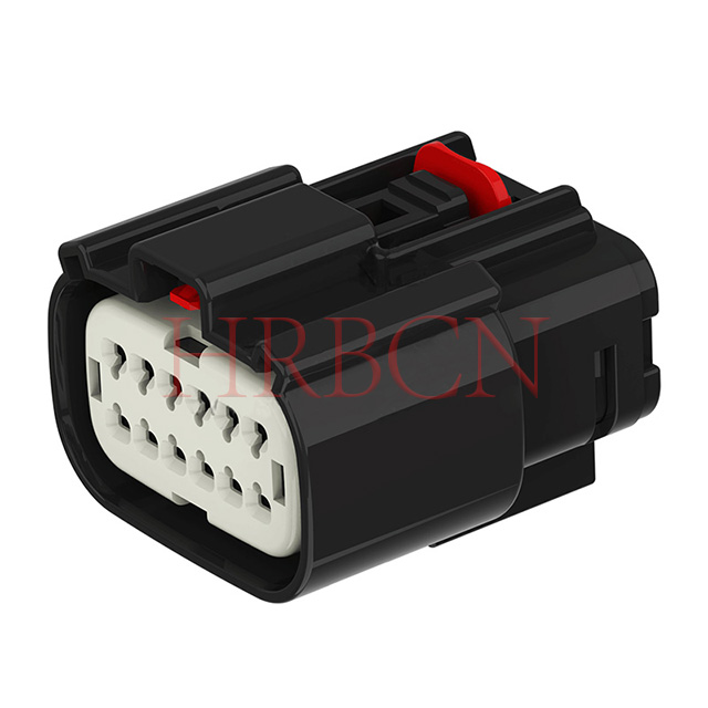 Conector de cable a cable resistente al agua IP67 e IP69K serie A-M3500 con montaje en panel | HRB​