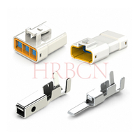 Conector impermeable de cable a cable de fila de canto HRB de 6,35 mm 