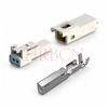 Cable de acoplamiento fácil para subir al conector de sellado impermeable de una sola fila