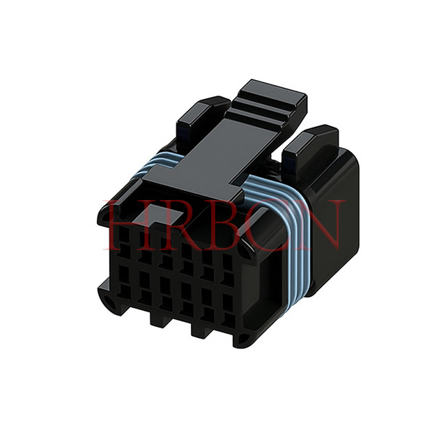 4-24 conector compacto clasificado IP67 impermeable de la manera HRB 2.0m m