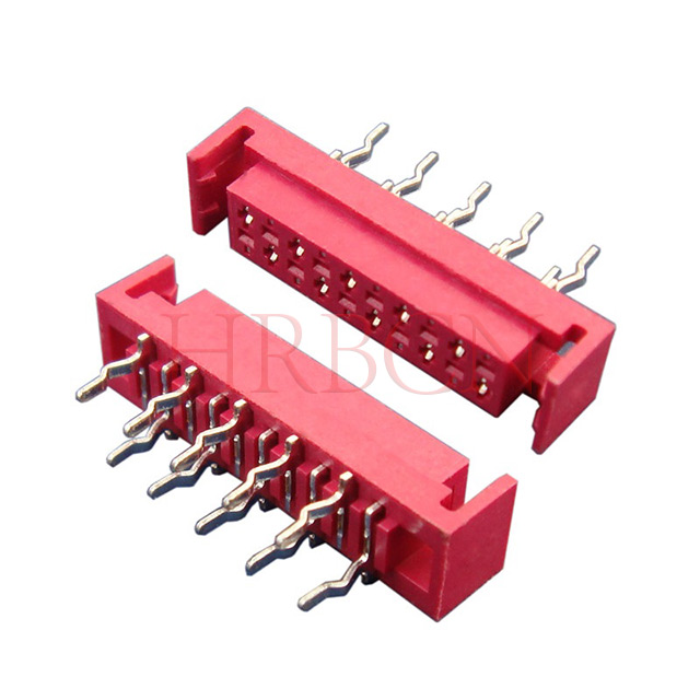 Conector hembra placa a placa de doble fila con paso de 1,27 mm M25481/M25482/M25484