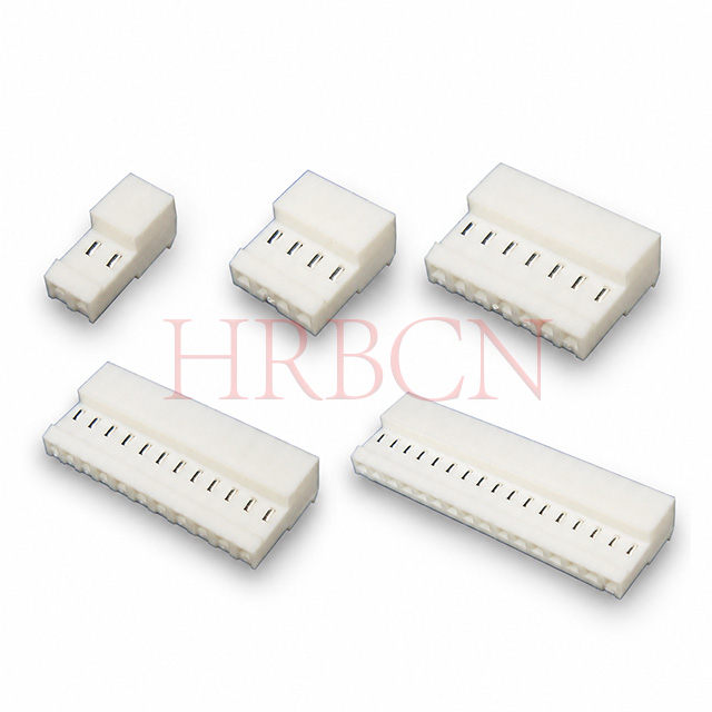 Conector de extremo cerrado HRB 2.54 IDC sin pestañas polarizadoras